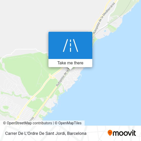 Carrer De L'Ordre De Sant Jordi map