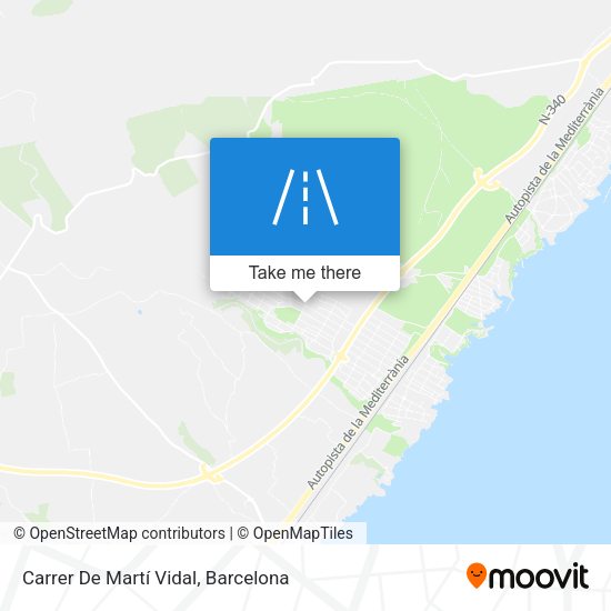 Carrer De Martí Vidal map