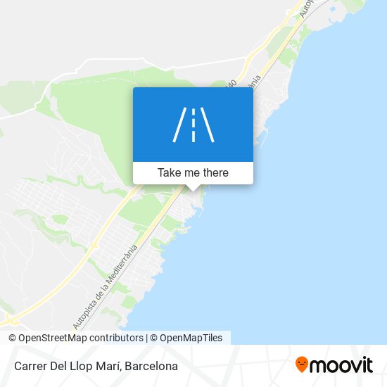 Carrer Del Llop Marí map