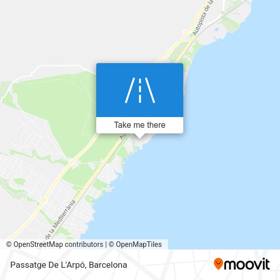 Passatge De L'Arpó map