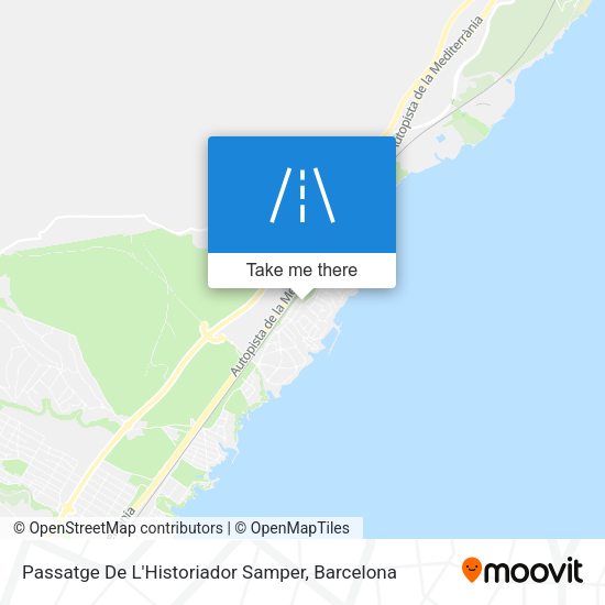 Passatge De L'Historiador Samper map