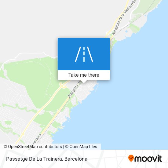 Passatge De La Trainera map