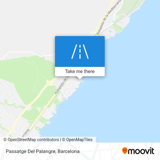 Passatge Del Palangre map