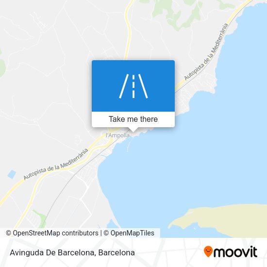 Avinguda De Barcelona map