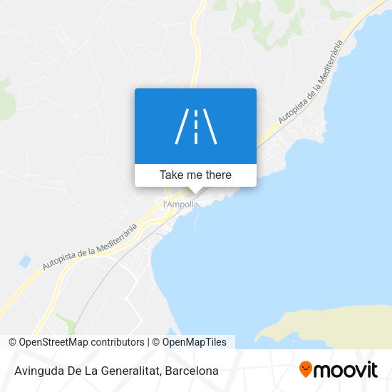 Avinguda De La Generalitat map