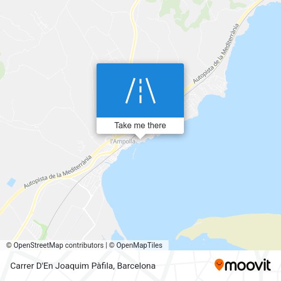 Carrer D'En Joaquim Pàfila map