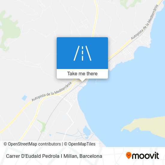 Carrer D'Eudald Pedrola I Millan map
