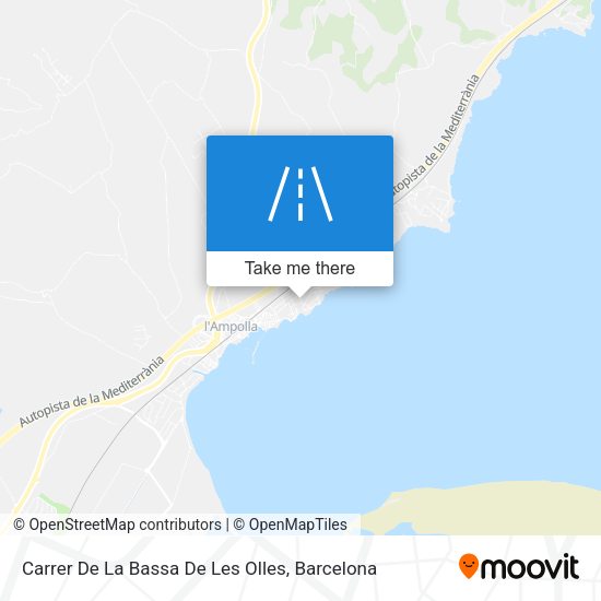 Carrer De La Bassa De Les Olles map