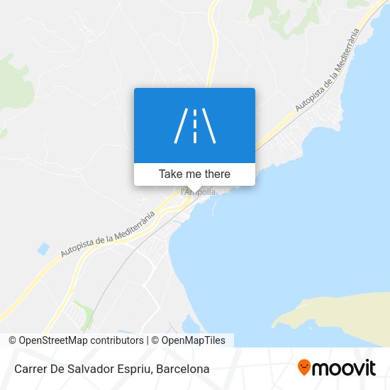 Carrer De Salvador Espriu map