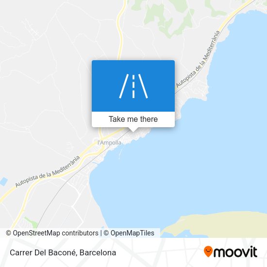 Carrer Del Baconé map