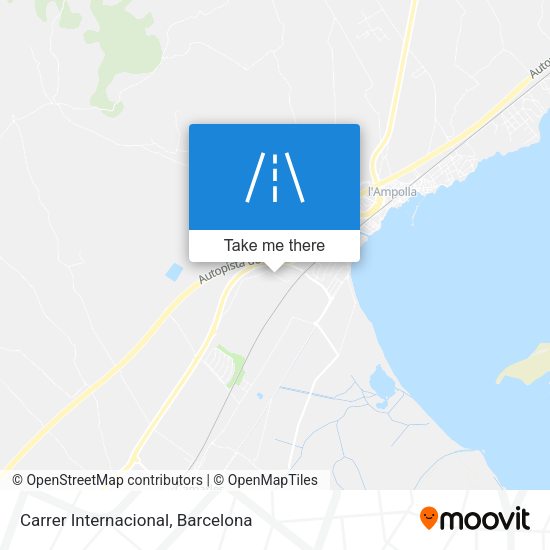 Carrer Internacional map