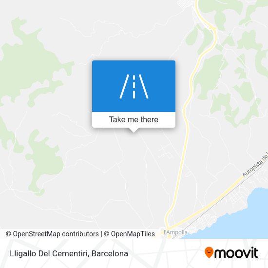 Lligallo Del Cementiri map