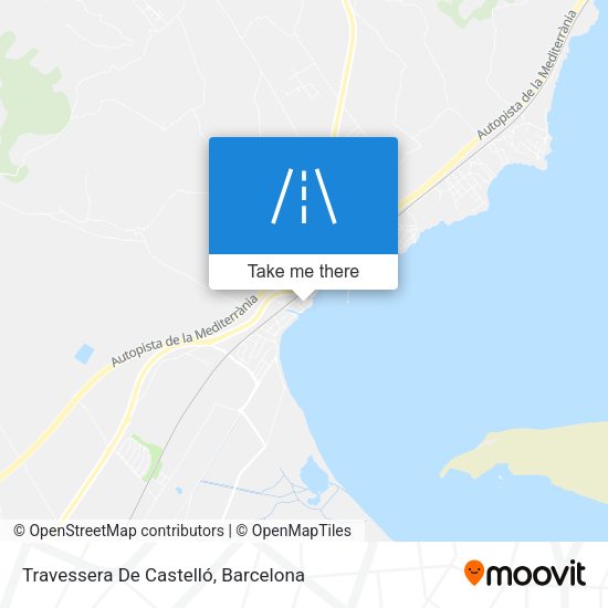 Travessera De Castelló map