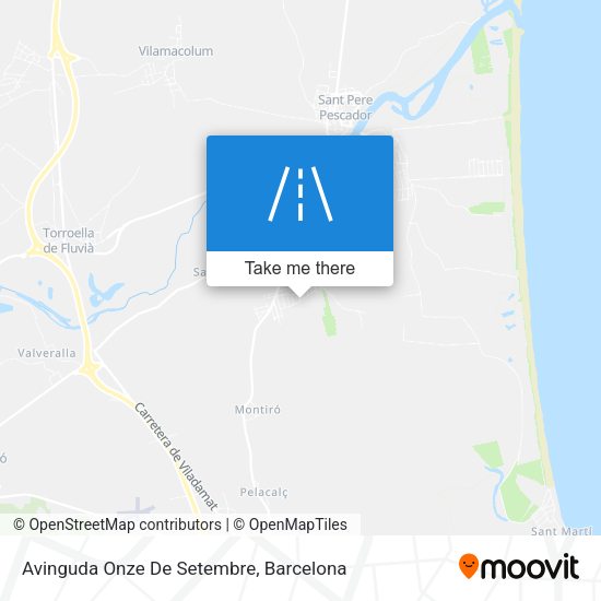 Avinguda Onze De Setembre map