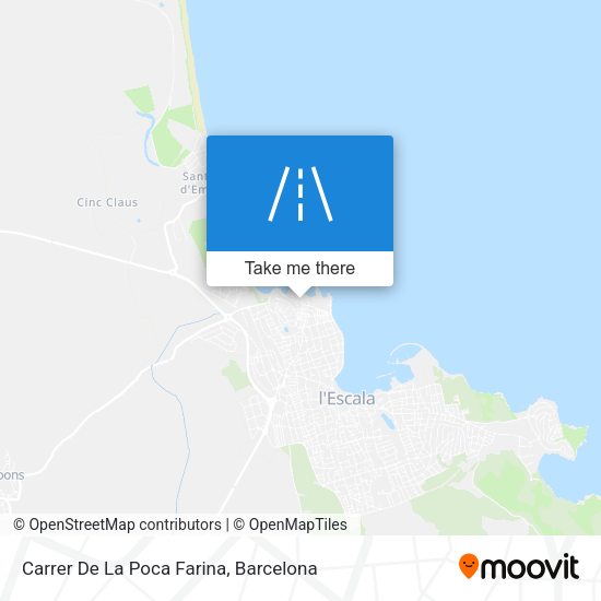 Carrer De La Poca Farina map