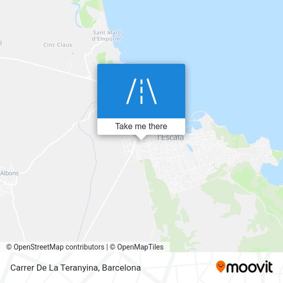 Carrer De La Teranyina map