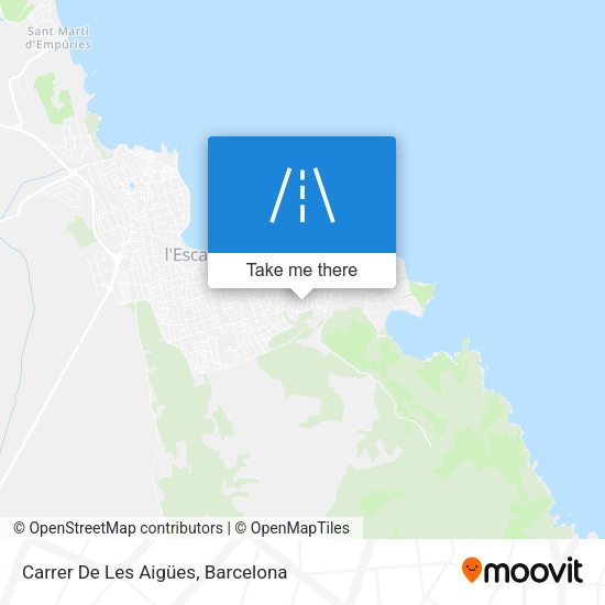 Carrer De Les Aigües map