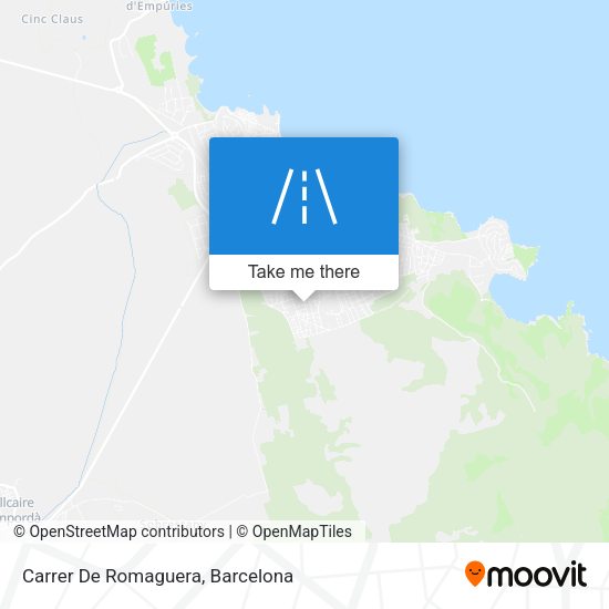 Carrer De Romaguera map