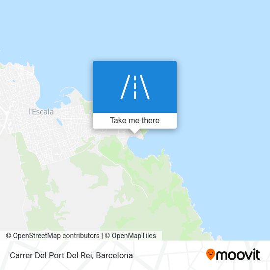 Carrer Del Port Del Rei map