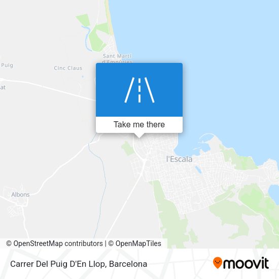 Carrer Del Puig D'En Llop map