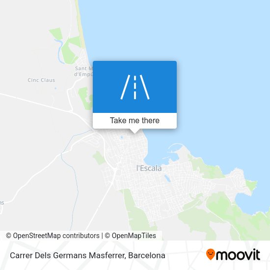 Carrer Dels Germans Masferrer map