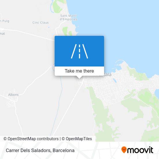 Carrer Dels Saladors map