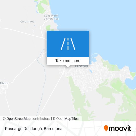 Passatge De Llançà map
