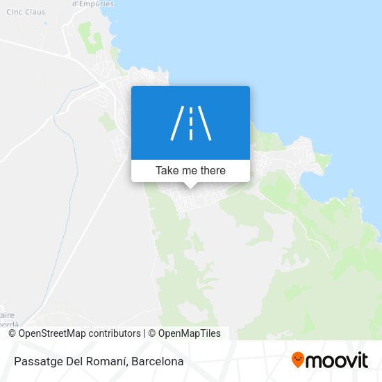 Passatge Del Romaní map