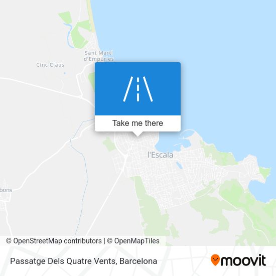 Passatge Dels Quatre Vents map