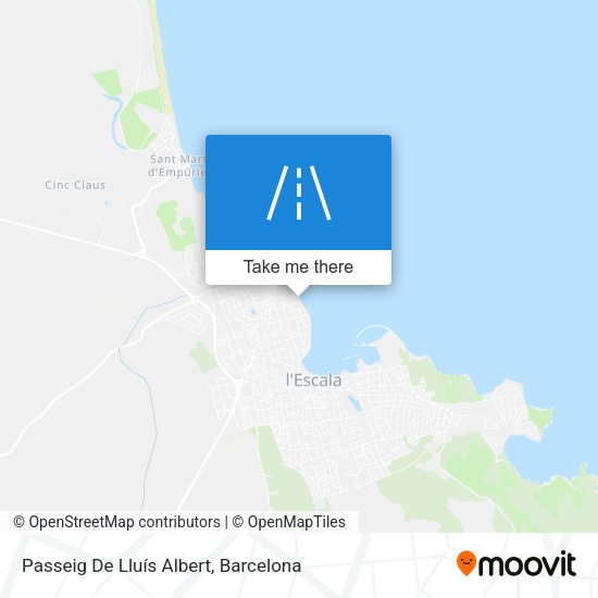 Passeig De Lluís Albert map