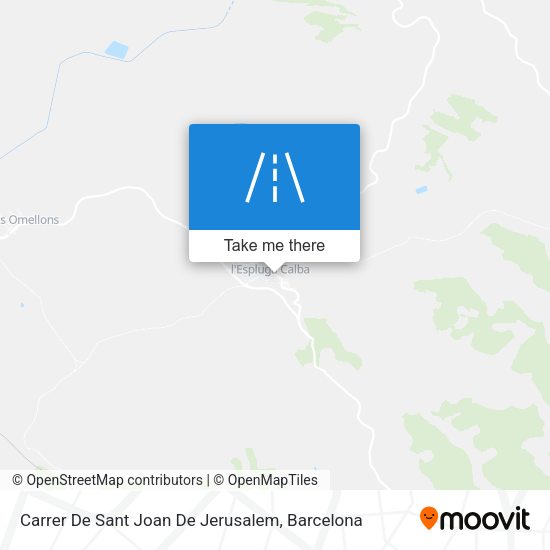 Carrer De Sant Joan De Jerusalem map