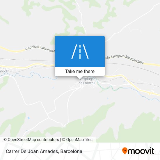 Carrer De Joan Amades map