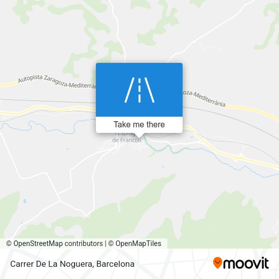 Carrer De La Noguera map