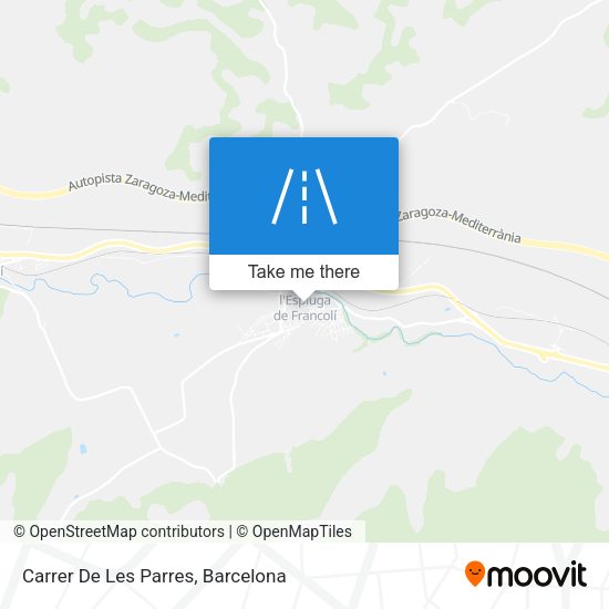 Carrer De Les Parres map