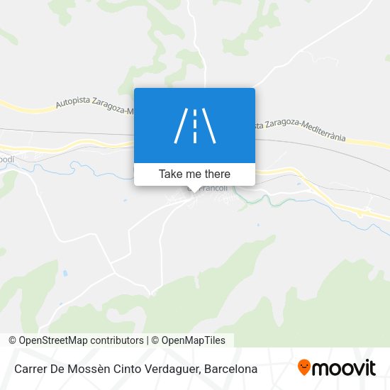 Carrer De Mossèn Cinto Verdaguer map