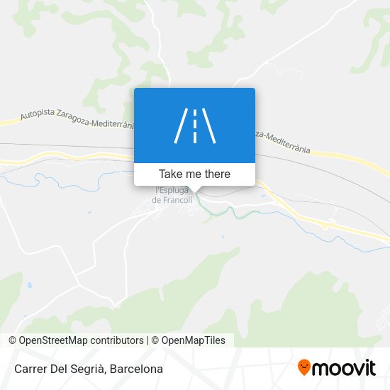 Carrer Del Segrià map