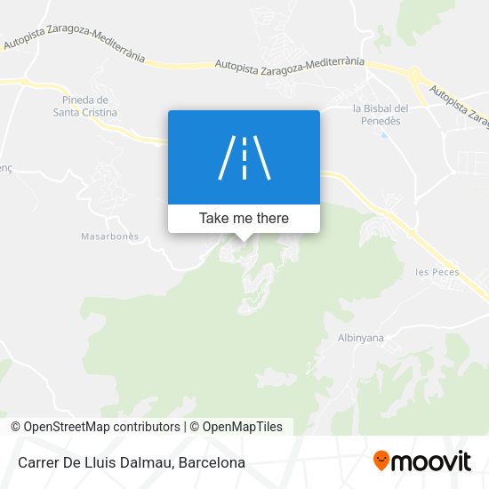 Carrer De Lluis Dalmau map