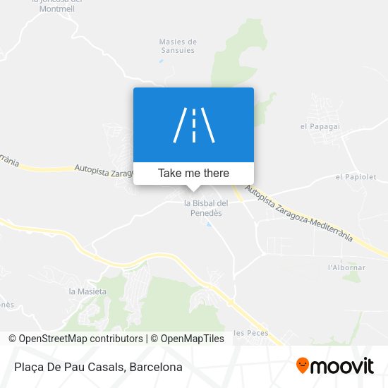 Plaça De Pau Casals map