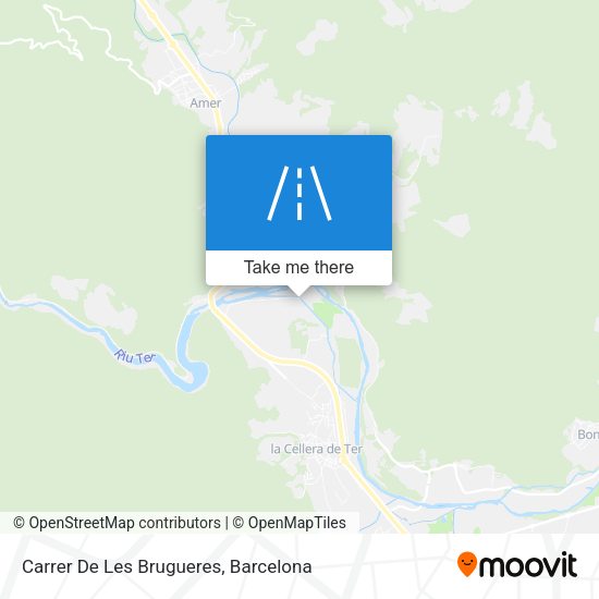 Carrer De Les Brugueres map