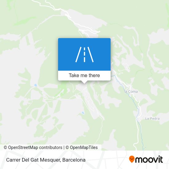 Carrer Del Gat Mesquer map