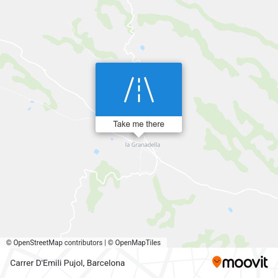Carrer D'Emili Pujol map