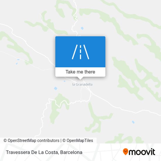 Travessera De La Costa map