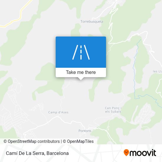 Camí De La Serra map