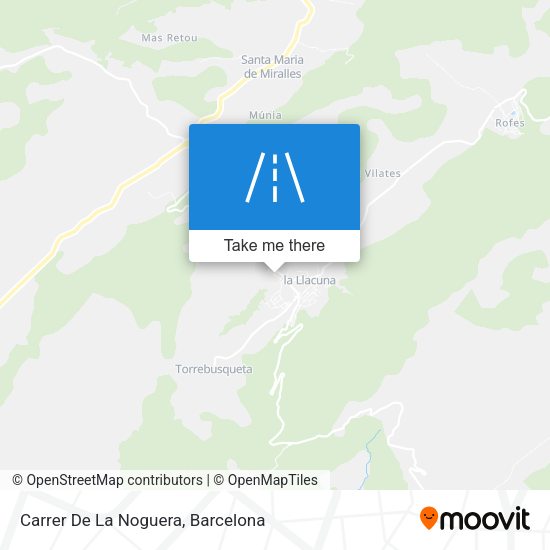 Carrer De La Noguera map