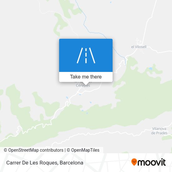 Carrer De Les Roques map