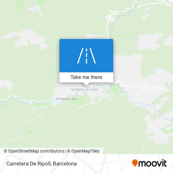 Carretera De Ripoll map