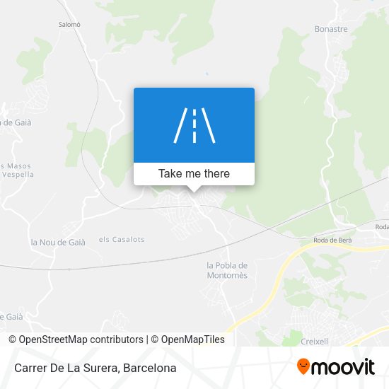 Carrer De La Surera map