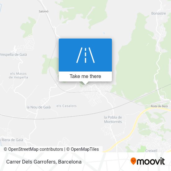 Carrer Dels Garrofers map