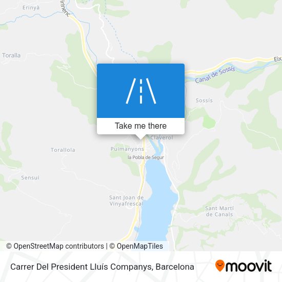 Carrer Del President Lluís Companys map