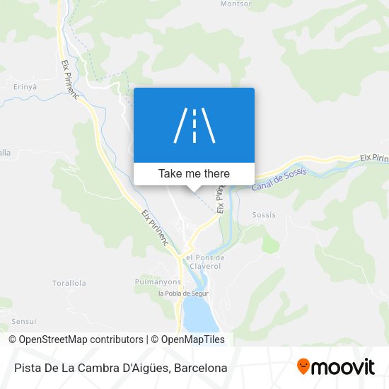 Pista De La Cambra D'Aigües map
